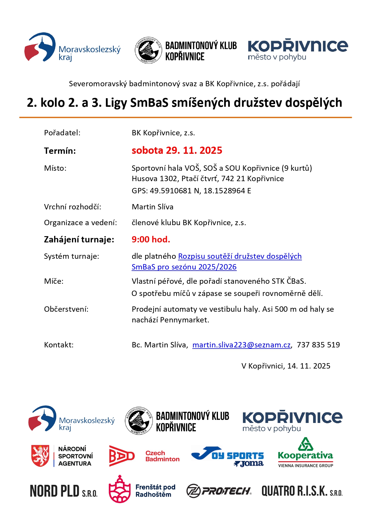 Druzstva 2. kolo