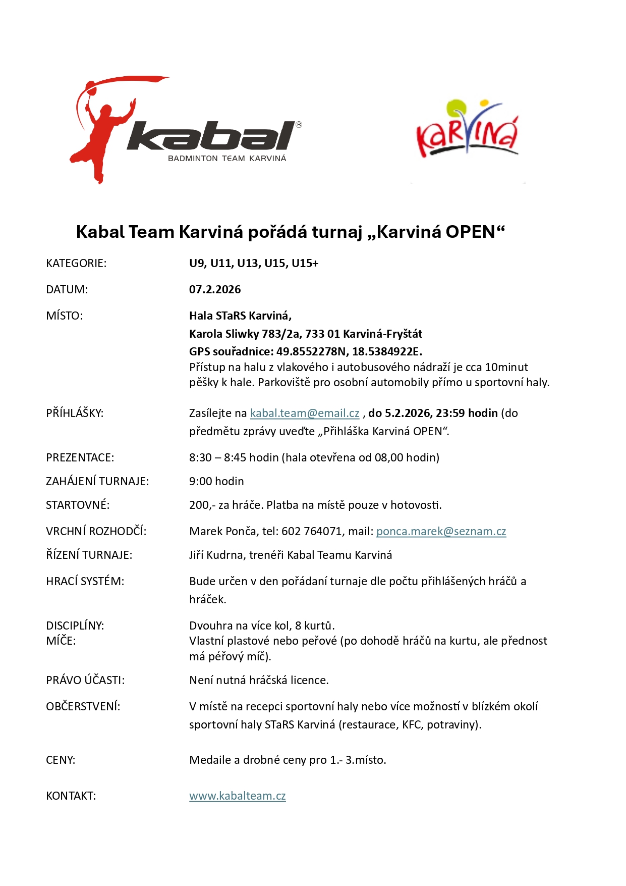 Propozice